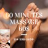 Montreal Massage Experienced Female Therapist - 30 min 45$