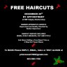 FREE HAIRCUTS Dec 29th by Apprentice Barber at NW Calgary Shop