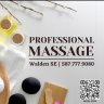 Deep Tissue Massage $55-60m in SE/Deep South
