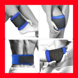 Large supplies medical hot and cold ice pack holders or Wraps