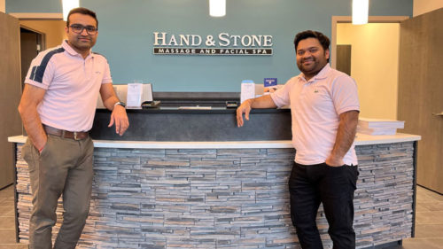 Hand & Stone Massage and Facial Spa has opened its newest location in Calgary under the ownership of Viral Patel and Gunjan Vyas. 