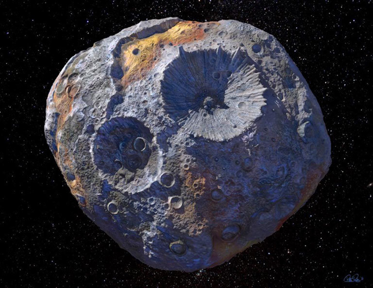 Nasa plans to launch a mission to the 'golden asteroid' this summer